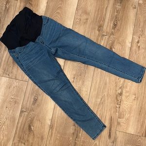 Full-panel maternity jegging